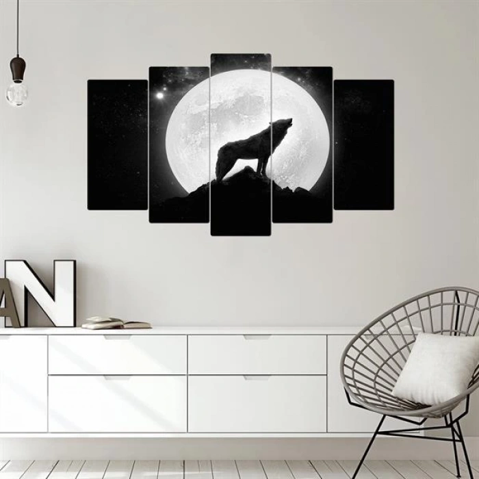 5 Parçalı Ahşap Tablo ASH TB 116