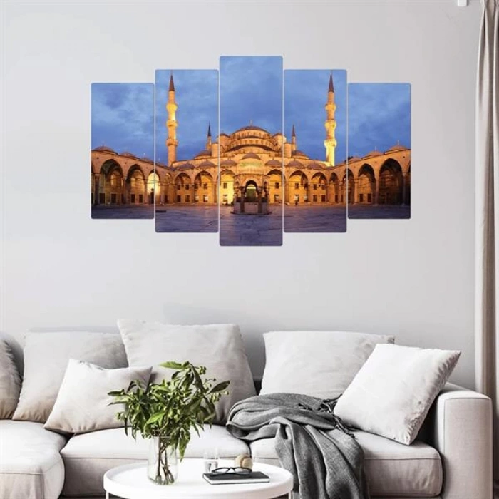 5 Parçalı Ahşap Tablo  ASH TB 14