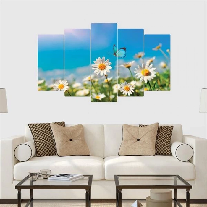 5 Parçalı Ahşap Tablo  ASH TB 17