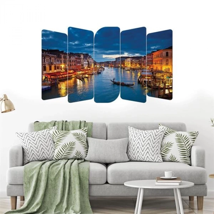 5 Parçalı Ahşap Tablo ASH TB 22