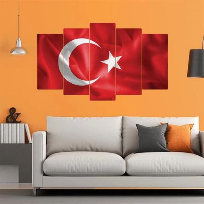 5 Parçalı Ahşap Tablo ASH TB 25