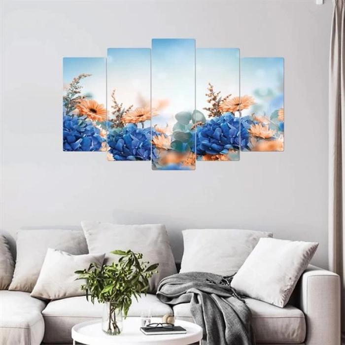 5 Parçalı Ahşap Tablo ASH TB 43