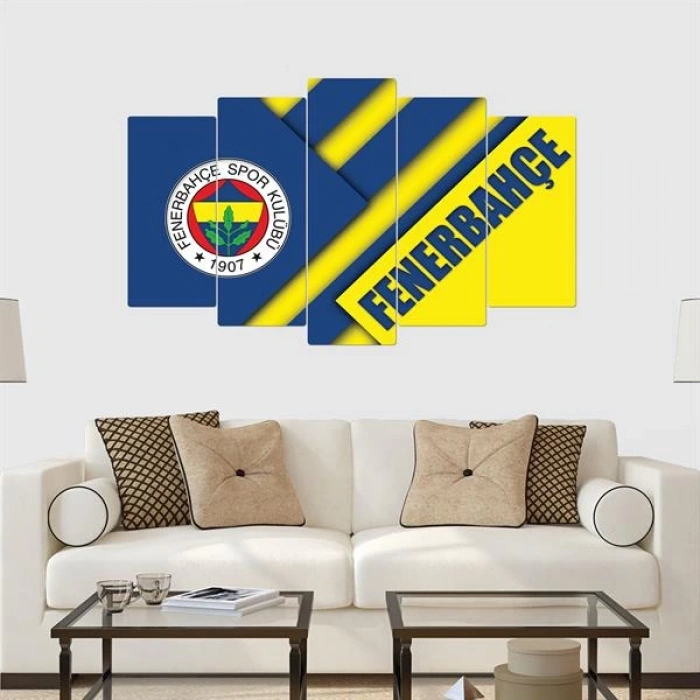 5 Parçalı Ahşap Tablo ASH TB 56