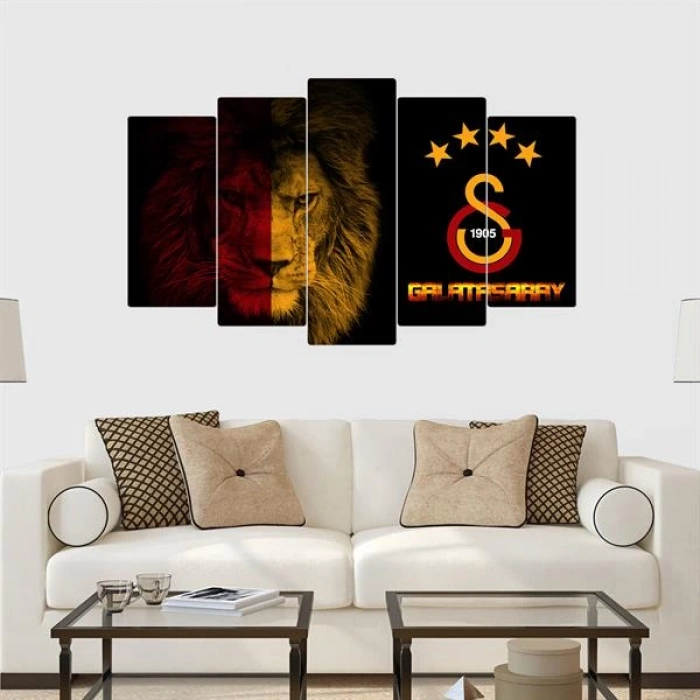 5 Parçalı Ahşap Tablo ASH TB 58