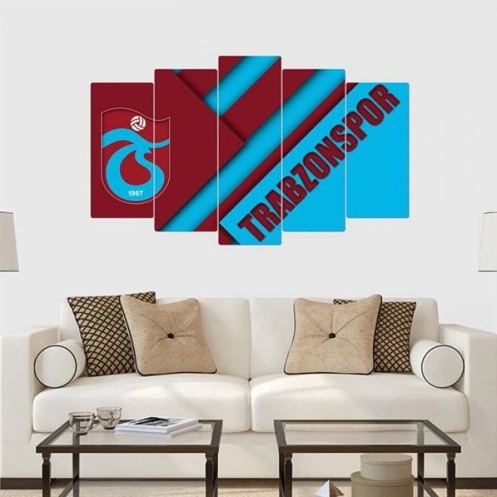 5 Parçalı Ahşap Tablo ASH TB 61