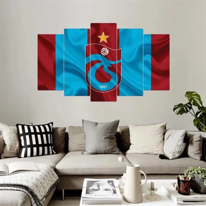 5 Parçalı Ahşap Tablo  ASH TB 83