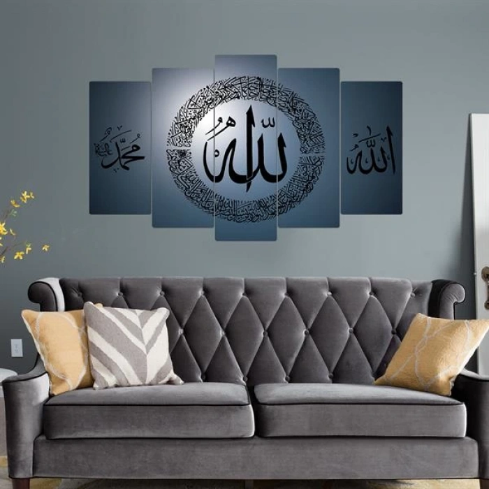 5 Parçalı Ahşap Tablo  ASH TB 98