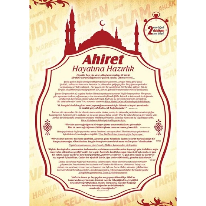 Ahiret Hayatına Hazırlık