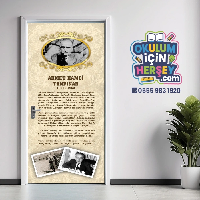 Ahmet Hamdi Tanpınar Kapı Giydirme 06
