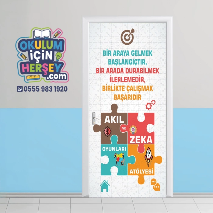 Akıl ve Zeka Oyunları Kapı Giydirme 39