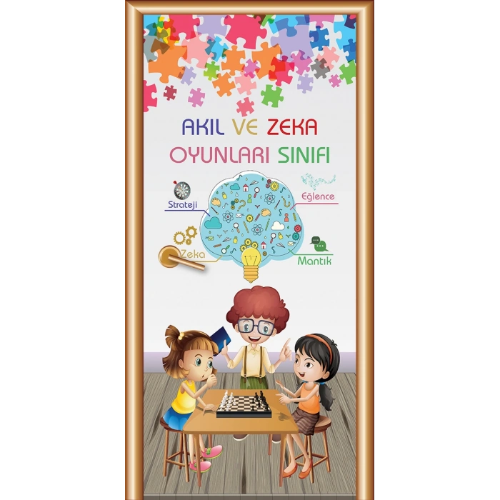 Akıl ve Zeka Oyunları Kapı Giydirme 43