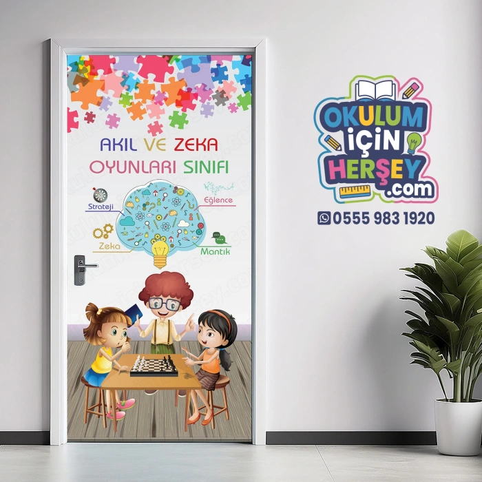 Akıl ve Zeka Oyunları Kapı Giydirme 43