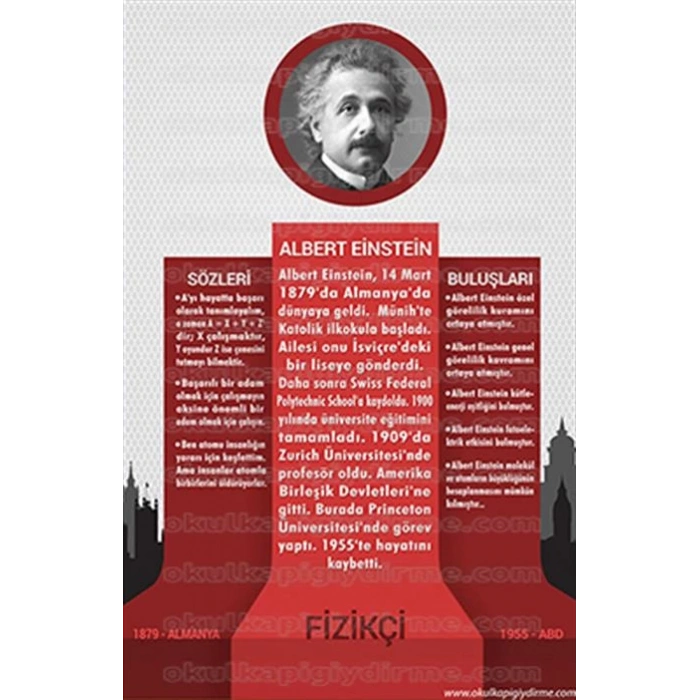 Albert Einstein P Bİ 01