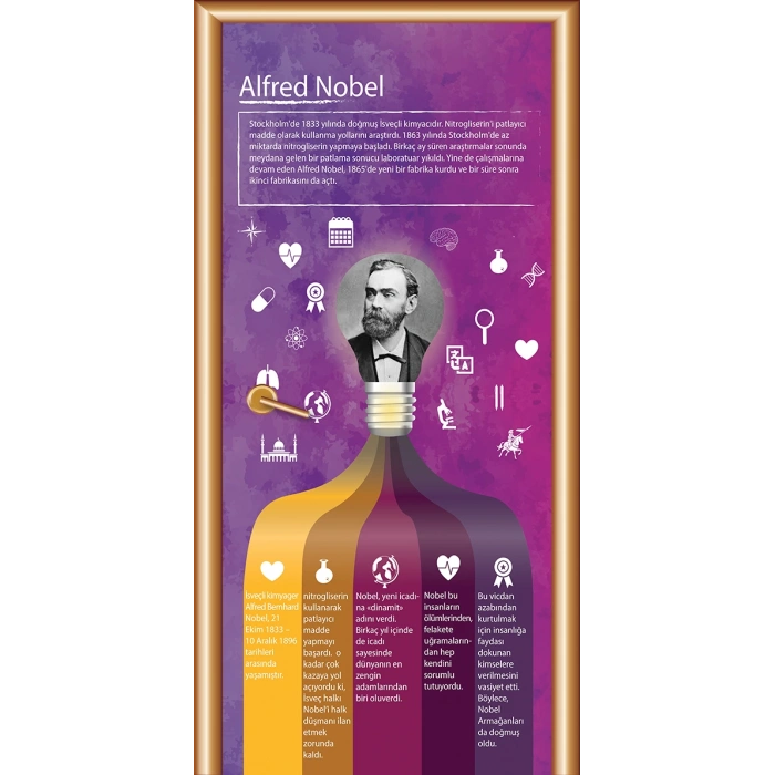 Alfred Nobel Bilim İnsanları Kapı Giydirme 54