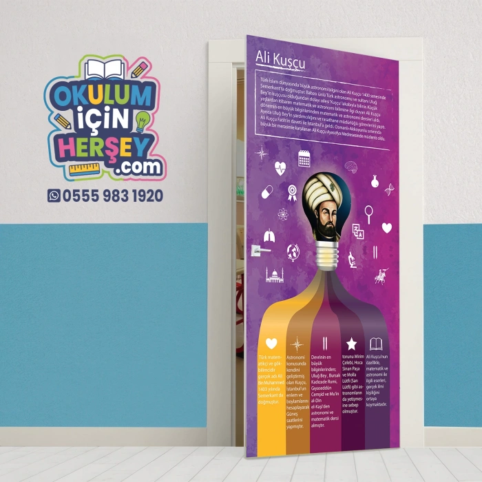 Ali Kuşçu Bilim İnsanları Kapı Giydirme 55