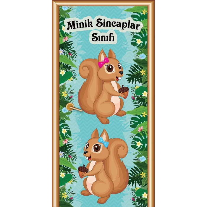 Anaokulu Arılar Sınıfı Kapı Giydirme 180