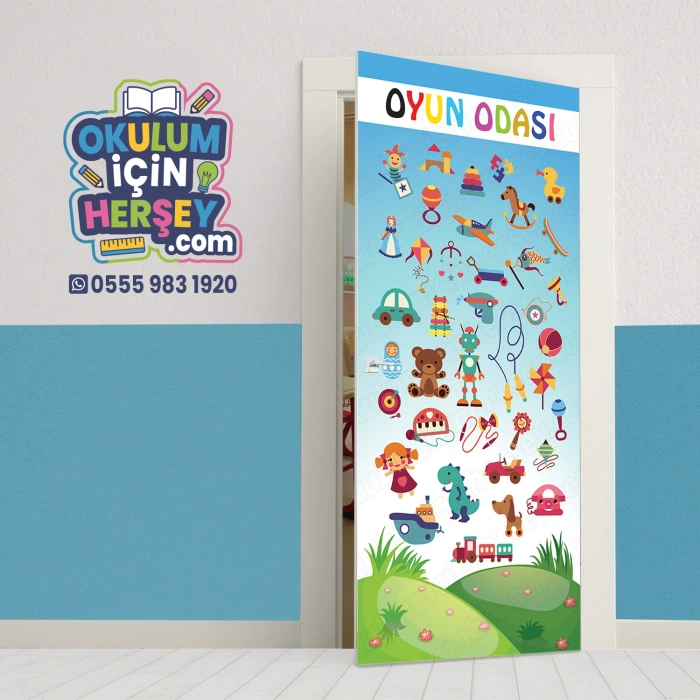 Anasınıfı Oyun Odası Kapı Giydirme 212