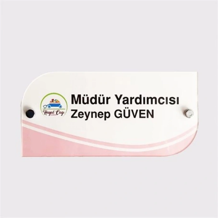 ANASINIFI PLEKSI KAPI İSIMLIĞI P KİS 09