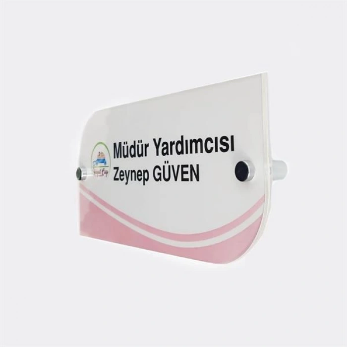 Anasınıfı Pleksi Kapı İsimliği P KİS 09