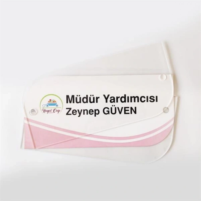 Anasınıfı Pleksi Kapı İsimliği P KİS 09