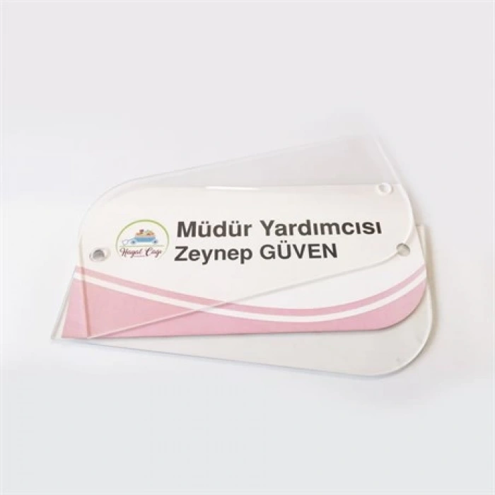 ANASINIFI PLEKSI KAPI İSIMLIĞI P KİS 09