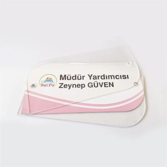 Anasınıfı Pleksi Kapı İsimliği P KİS 09
