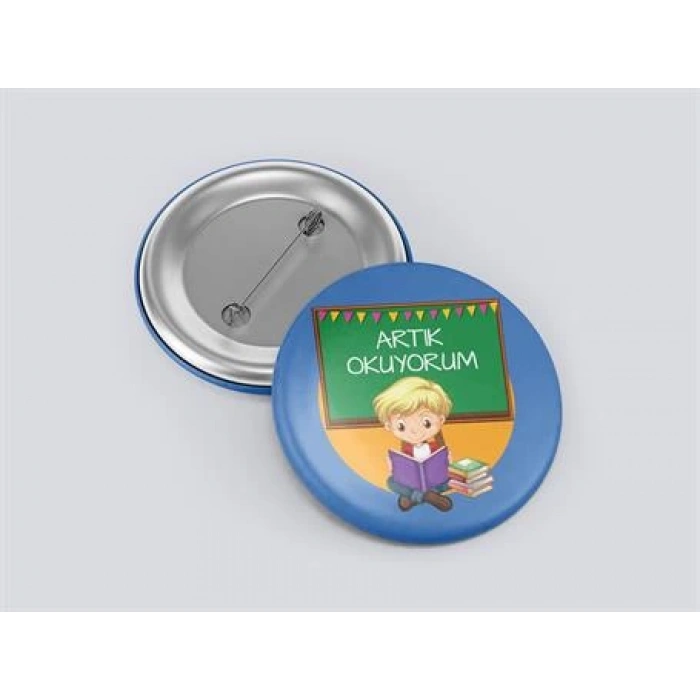 Artık Okuyorum Buton Rozet BT RZ 11