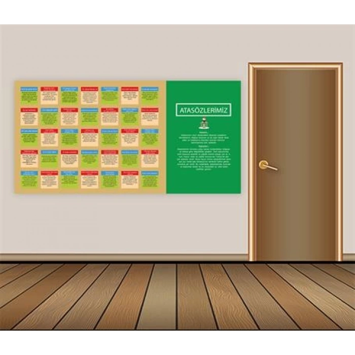 Atasözlerimiz Duvar Giydirme 11