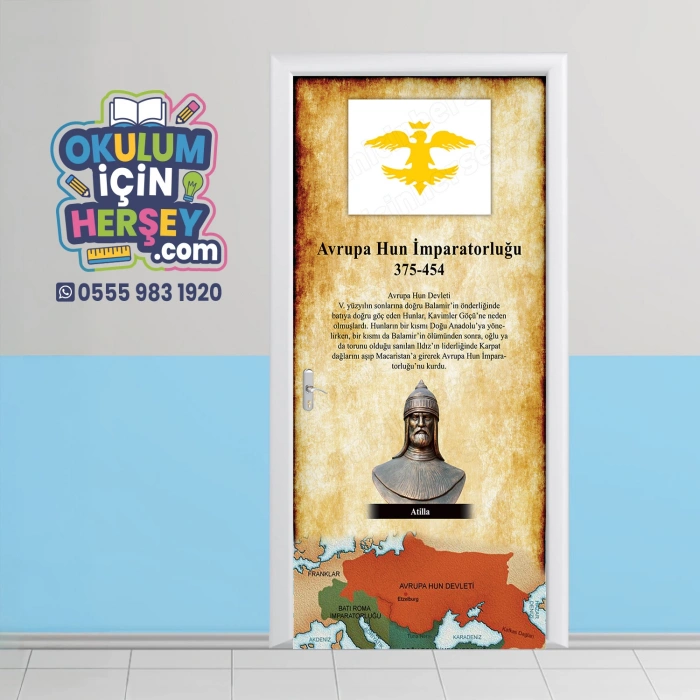 Avrupa Hun İmparatorluğu Kapı Giydirme 03
