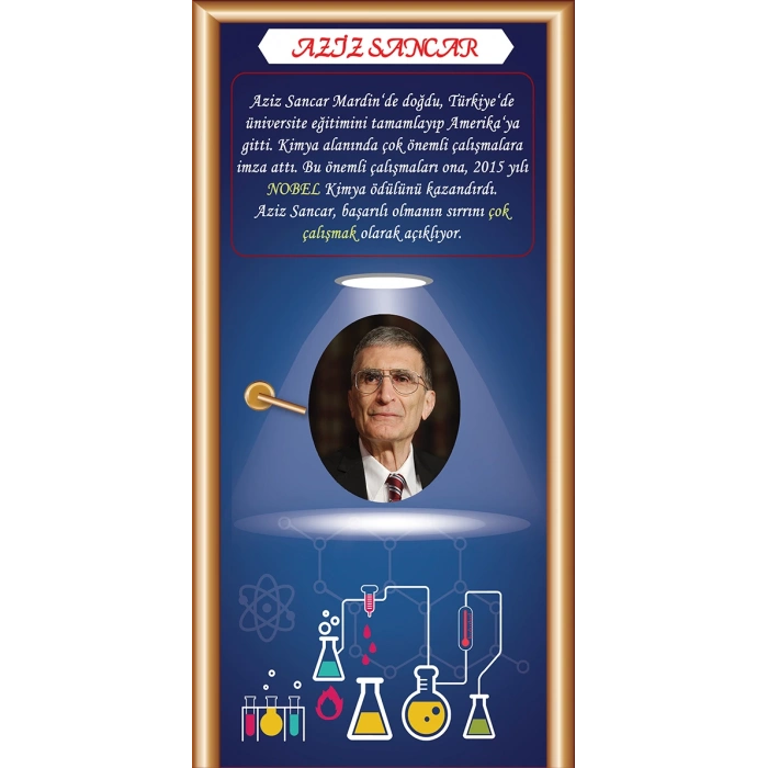 Aziz Sancar Bilim İnsanları Kapı Giydirme 31