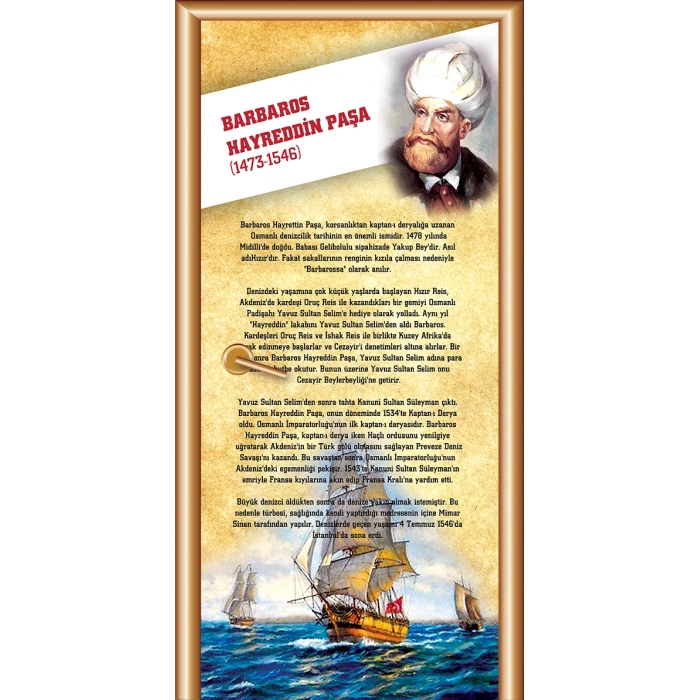 Barbaros Hayrettin Paşa Kapı Giydirme 26