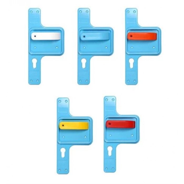 Bariyerli Güvenlik Kapı Kolu (Mavi) BGKK 03