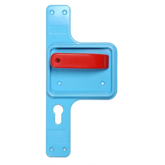 Bariyerli Güvenlik Kapı Kolu (Mavi) BGKK 03