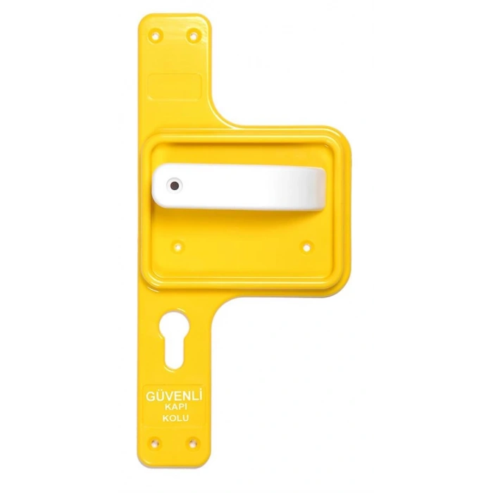 Bariyerli Güvenlik Kapı Kolu (Sarı) BGKK 04
