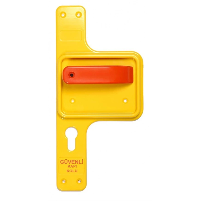 Bariyerli Güvenlik Kapı Kolu (Sarı) BGKK 04