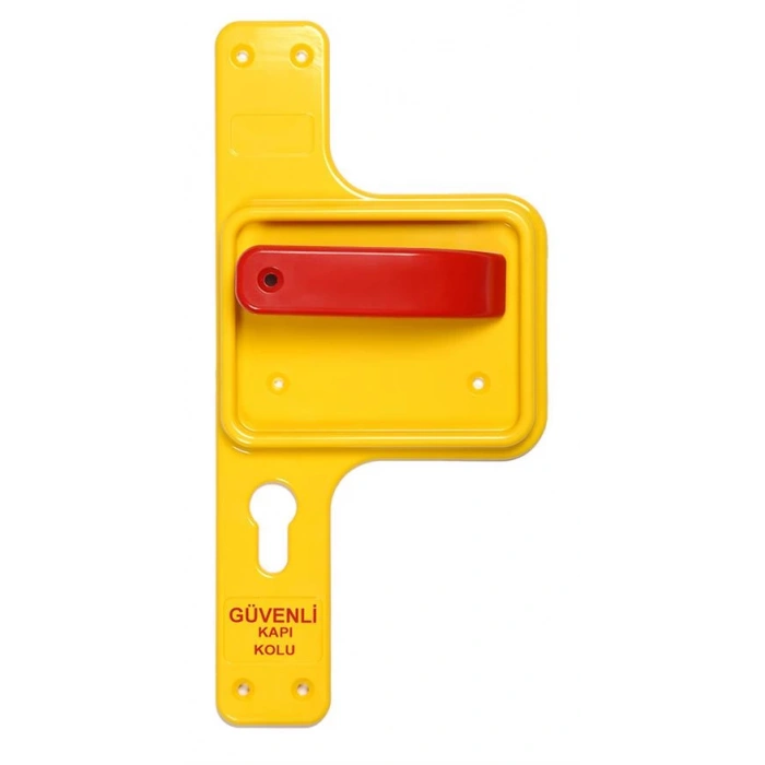 Bariyerli Güvenlik Kapı Kolu (Sarı) BGKK 04