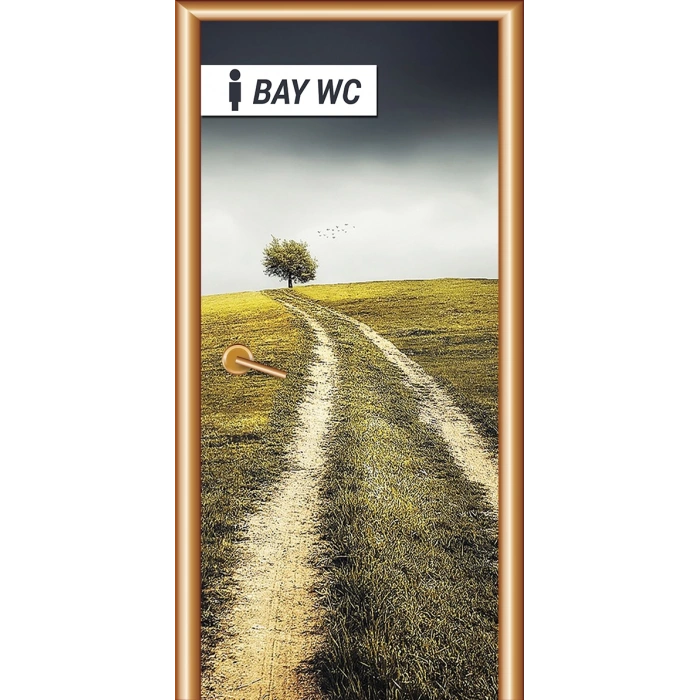 Bay-Bayan WC Kapı Giydirme 01