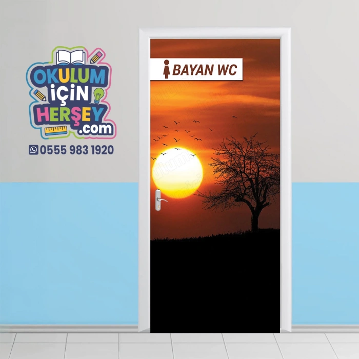 Bay-Bayan WC Kapı Giydirme 02