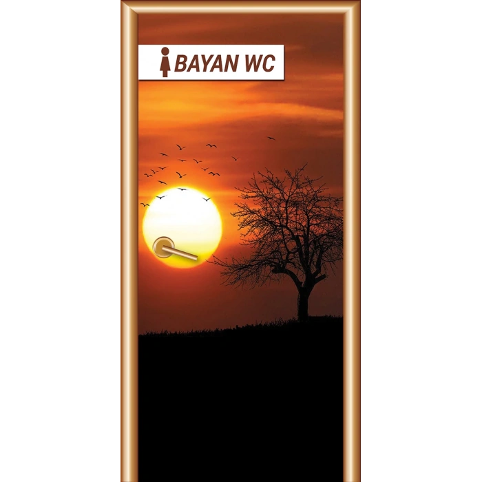 Bay-Bayan WC Kapı Giydirme 02
