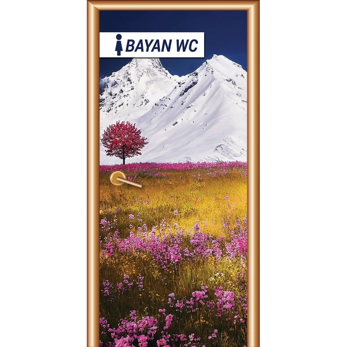 Bay-Bayan WC Kapı Giydirme 03