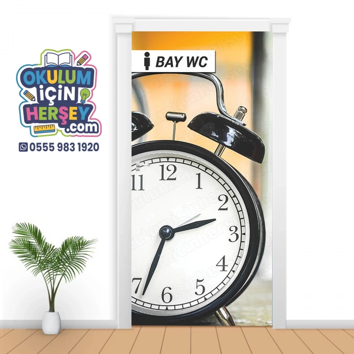 Bay-Bayan WC Kapı Giydirme 05