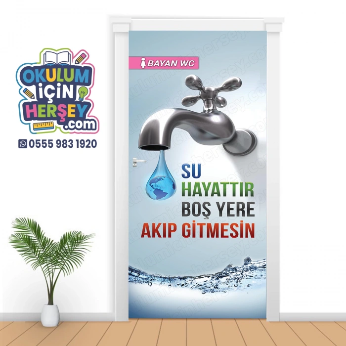 Bay-Bayan WC Kapı Giydirme 15