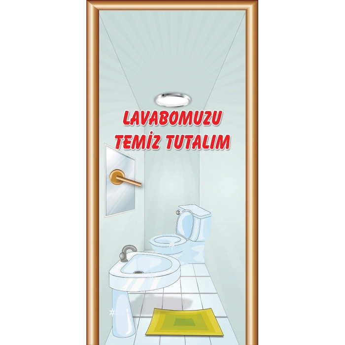 Bay-Bayan WC Kapı Giydirme 27