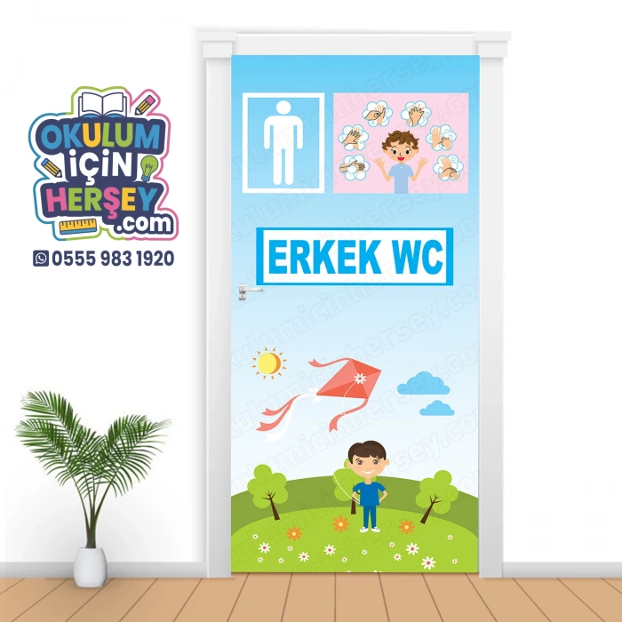 Bay-Bayan WC Kapı Giydirme 28