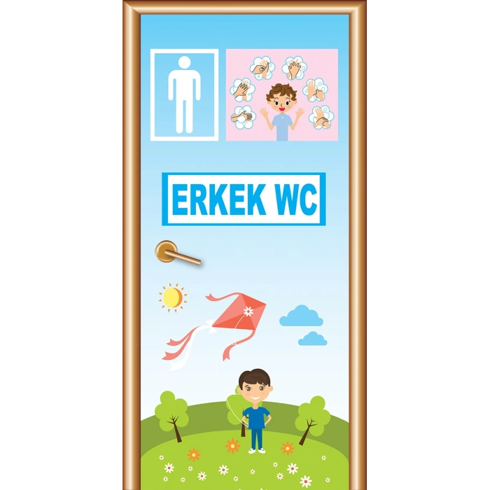 Bay-Bayan WC Kapı Giydirme 28