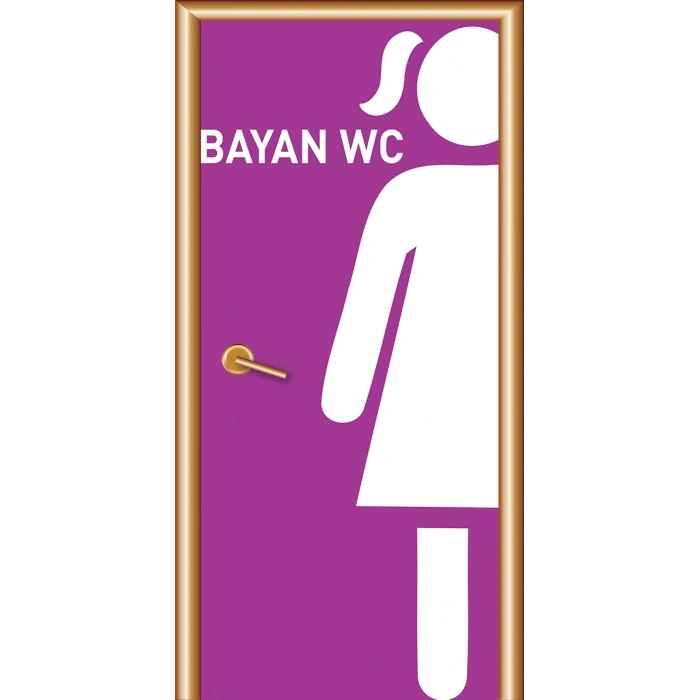 Bay-Bayan WC Kapı Giydirme 31
