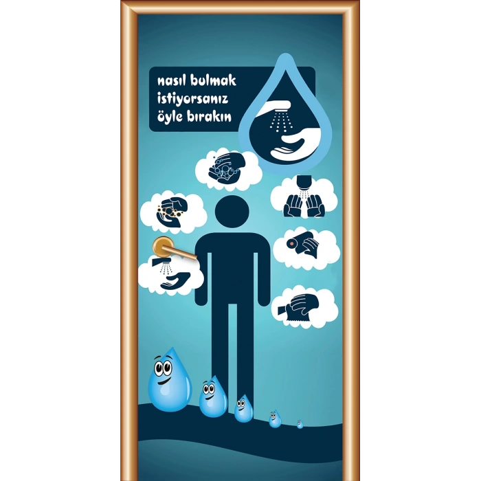 Bay-Bayan WC Kapı Giydirme 36