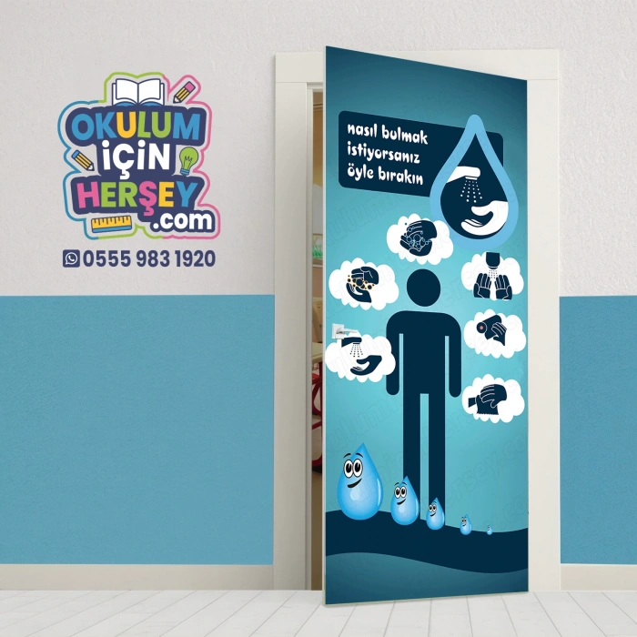 Bay-Bayan WC Kapı Giydirme 36