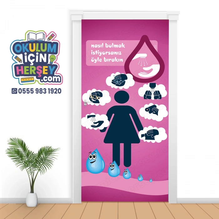 Bay-Bayan WC Kapı Giydirme 37