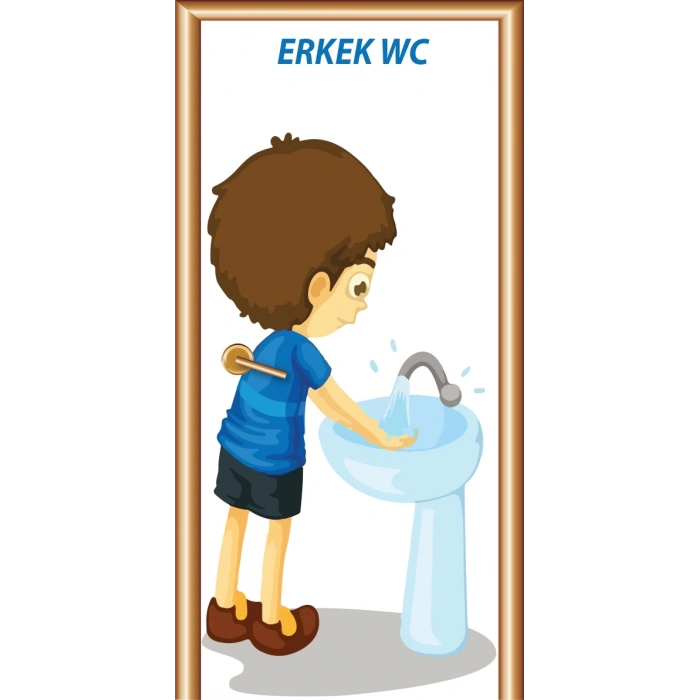 Bay-Bayan WC Kapı Giydirme 44